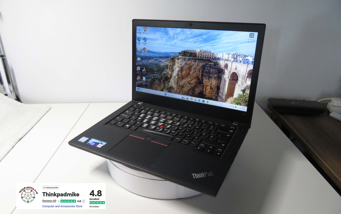 Lenovo ThinkPad T480 i5 8250U 16GB RAM 256GB SSD IPS SCREEN WIN11 (1183)