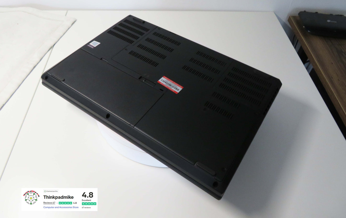 Lenovo ThinkPad P52 i7 *HEX CORE* 8850H 2.6Ghz 64GB RAM 512GB + 120GB IPS B\L KB NVIDIA P2000 WIN11 (1151)