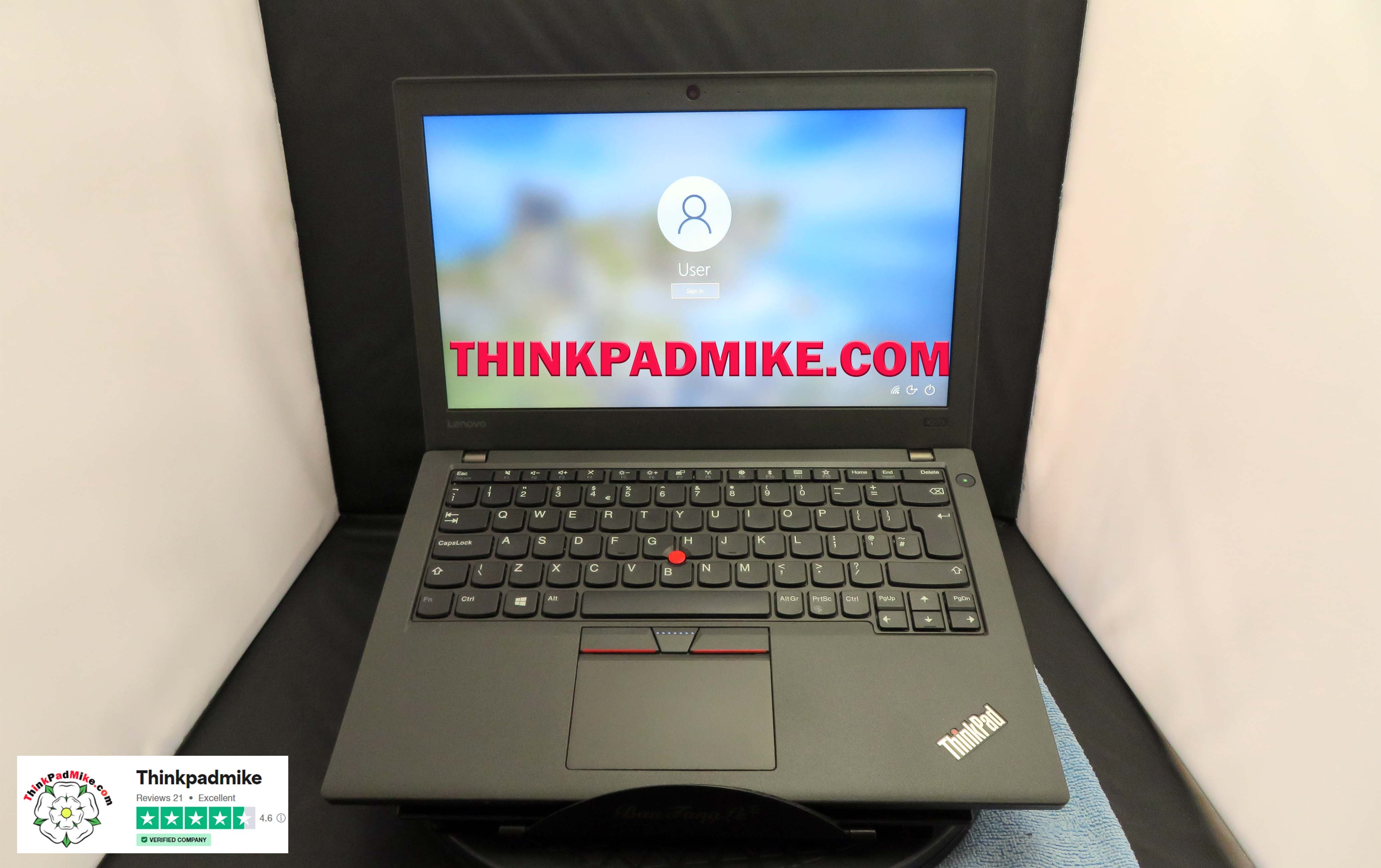 Lenovo ThinkPad x270 i5 6300U 2.4Ghz 16GB RAM 256GB SSD WWAN WIN 10 –  ThinkPadMike