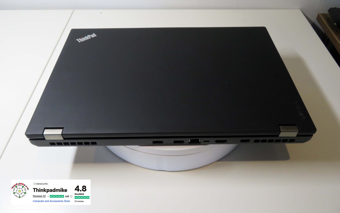 Lenovo ThinkPad P50 i7 6820HQ 64GB RAM 256GB+256GB SSDs IPS NVIDIA M1000M (1108)