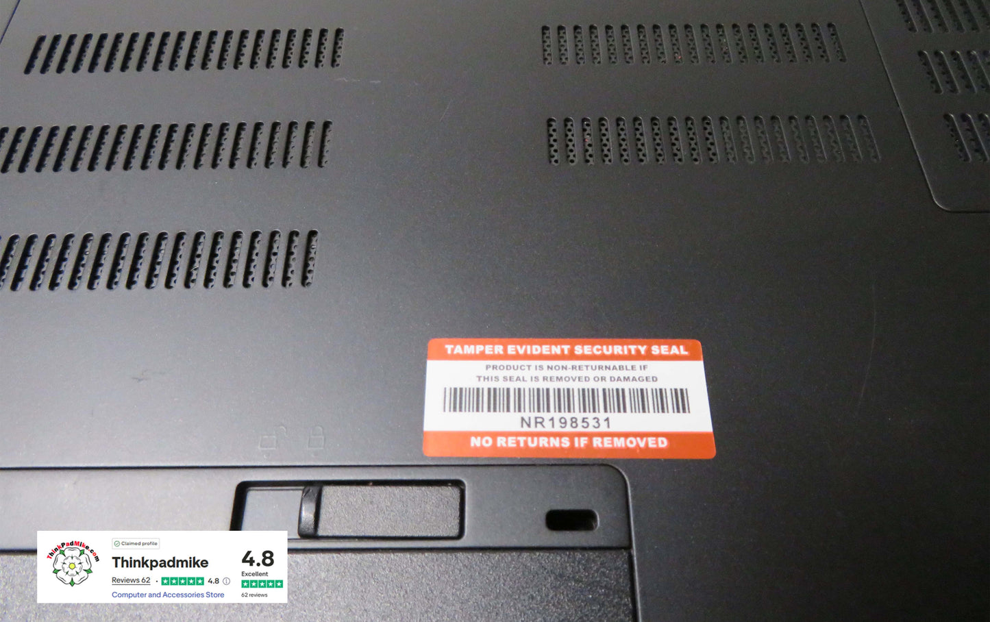 Lenovo ThinkPad P52 i7 *HEX CORE* 8750H 2.20Ghz 32GB RAM 256GB+512GB+256GB+500GB IPS B\L KB NVIDIA P1000 (1097)