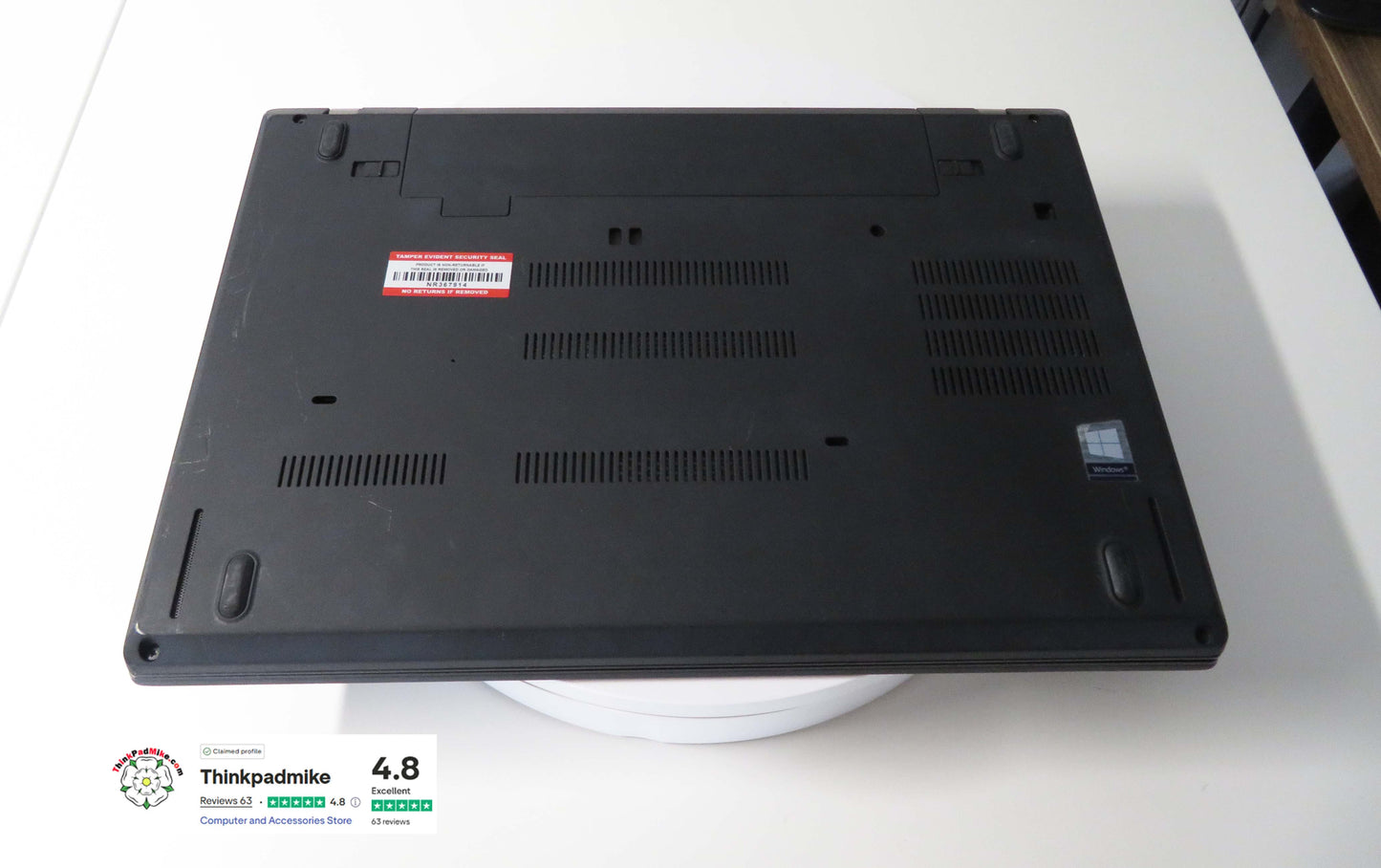 Lenovo ThinkPad T480 i7 8550U 32GB RAM 256GB SSD IPS SCREEN B\L KB (1194)