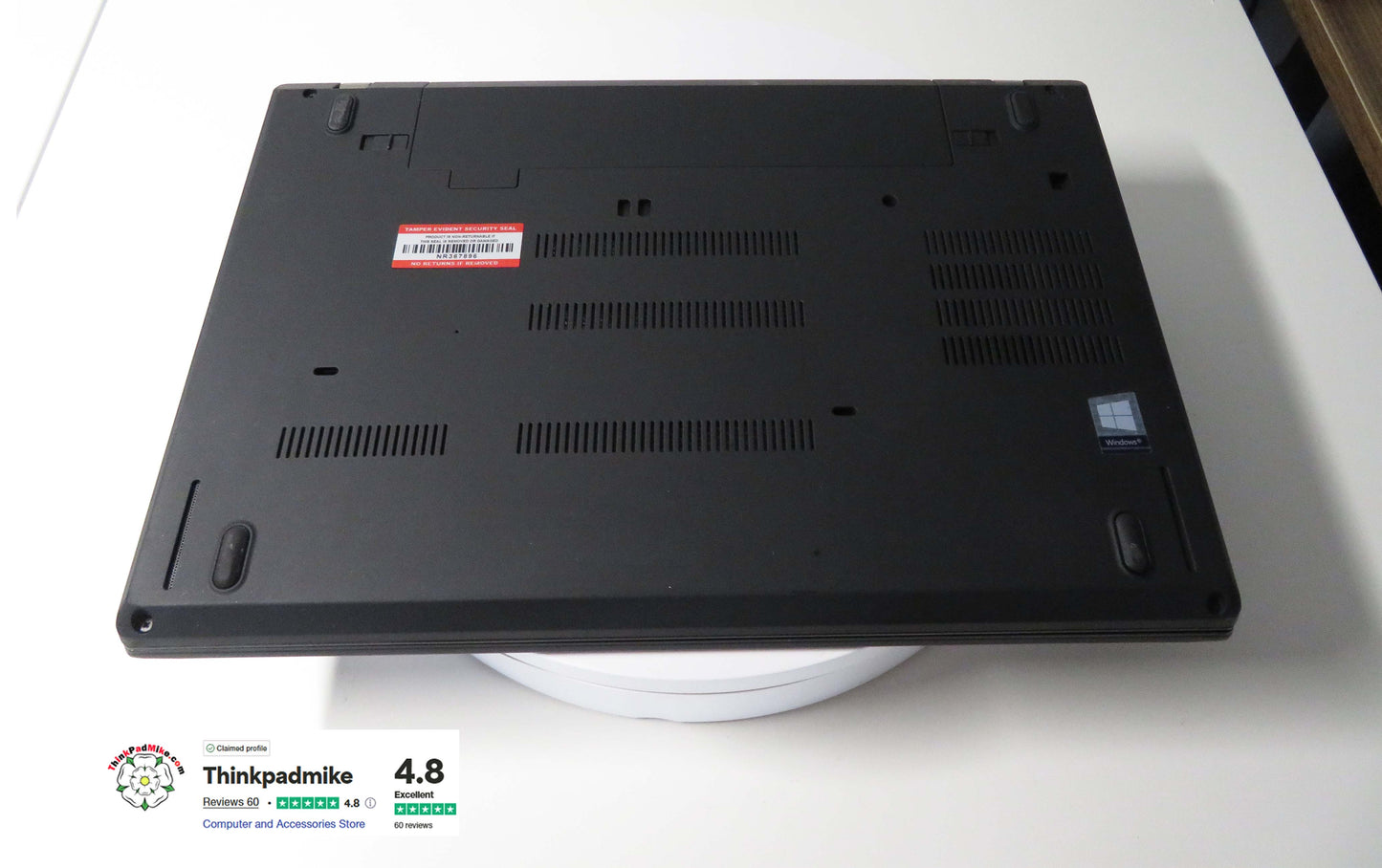 Lenovo ThinkPad T480 i7 8550U 32GB RAM 256GB SSD IPS SCREEN B\L KB (1179)