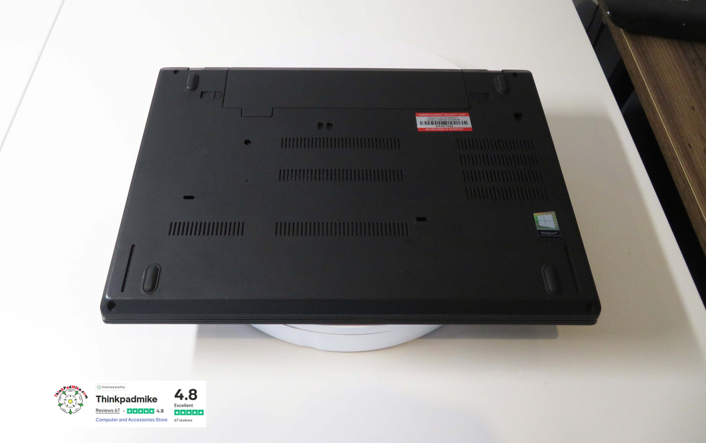 Lenovo ThinkPad T480 i7 8650U 16GB RAM 512GB SSD FHD SCREEN (1218)