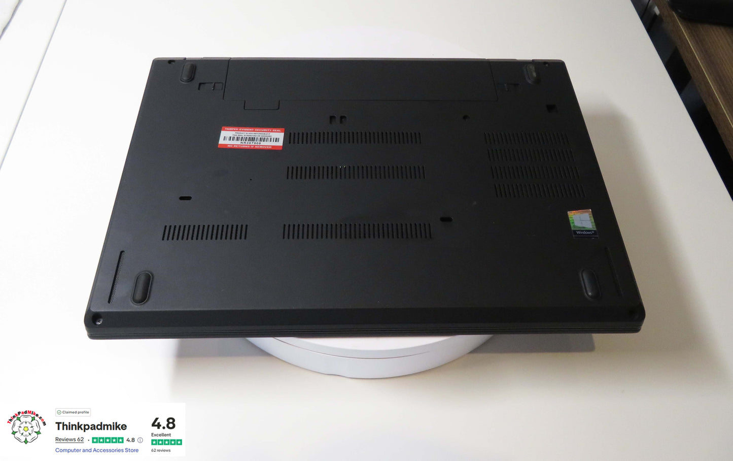 Lenovo ThinkPad T480 i5 8350U 32GB RAM 256GB SSD IPS SCREEN WIN11 (1190)