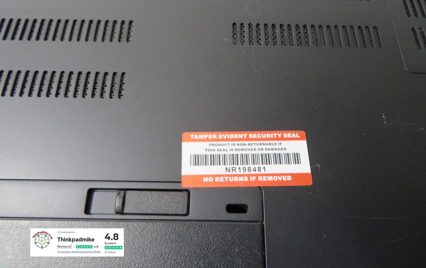 Lenovo ThinkPad P52 i7 *HEX CORE* 8850H 2.6Ghz 64GB RAM 512GB + 128GB IPS B\L KB NVIDIA P2000 WIN11 (1041)
