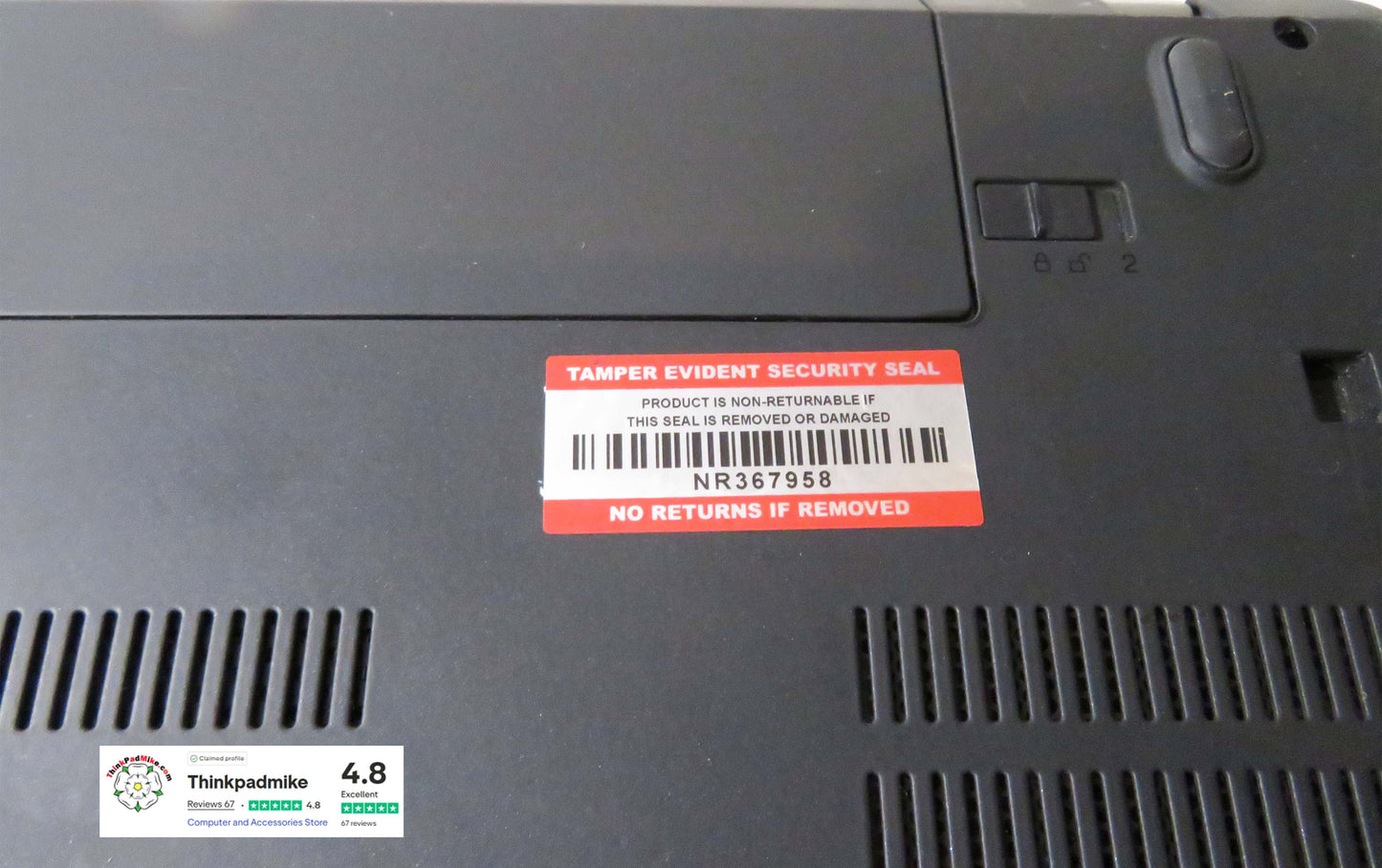 Lenovo ThinkPad T480 i7 8650U 16GB RAM 512GB SSD FHD SCREEN (1218)