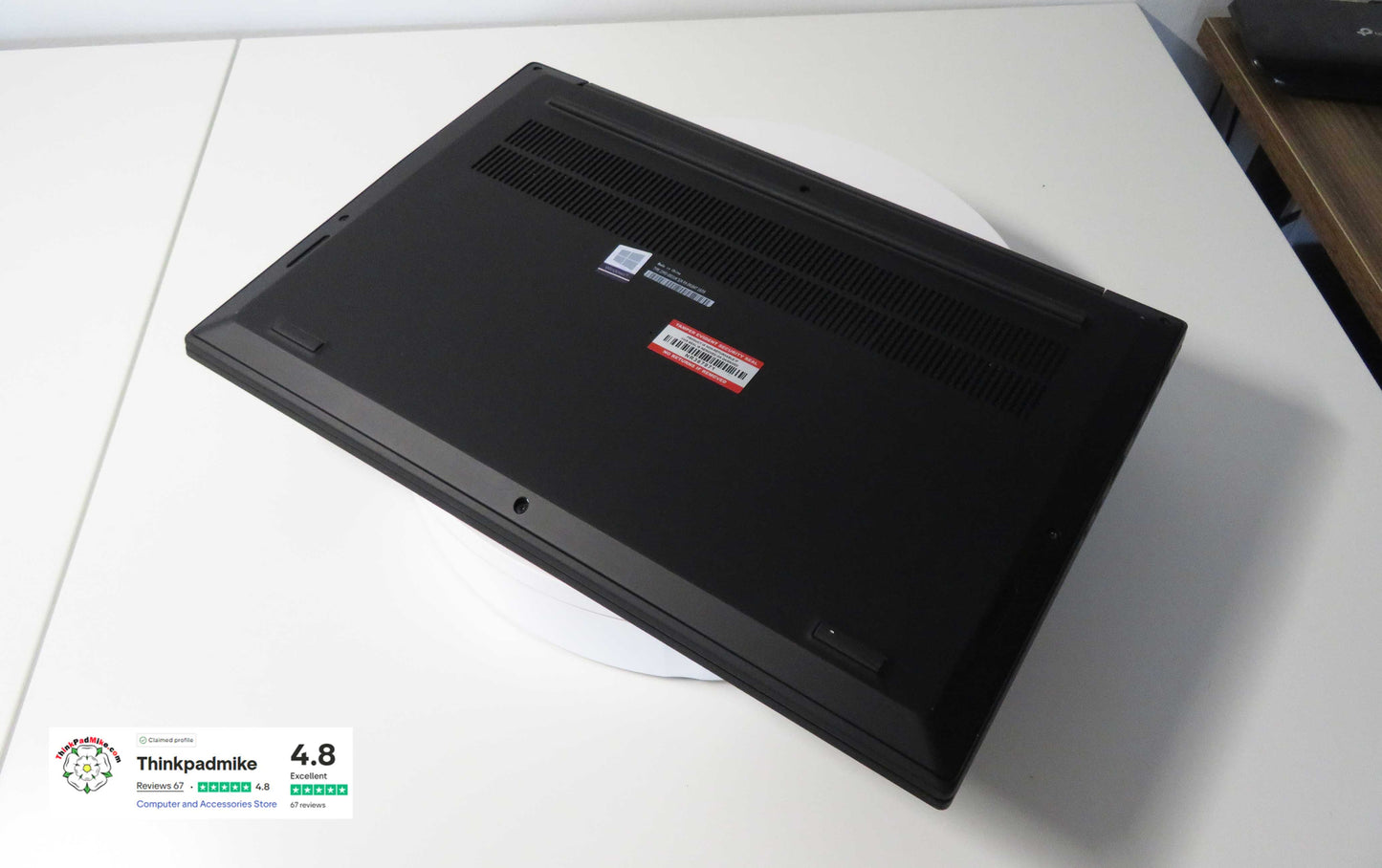 Lenovo ThinkPad P1 i7 *HEX CORE* 8750H 2.2Ghz 32GB RAM 256GB +256GB SSDs IPS B\L KB NVIDIA P1000 (1155)