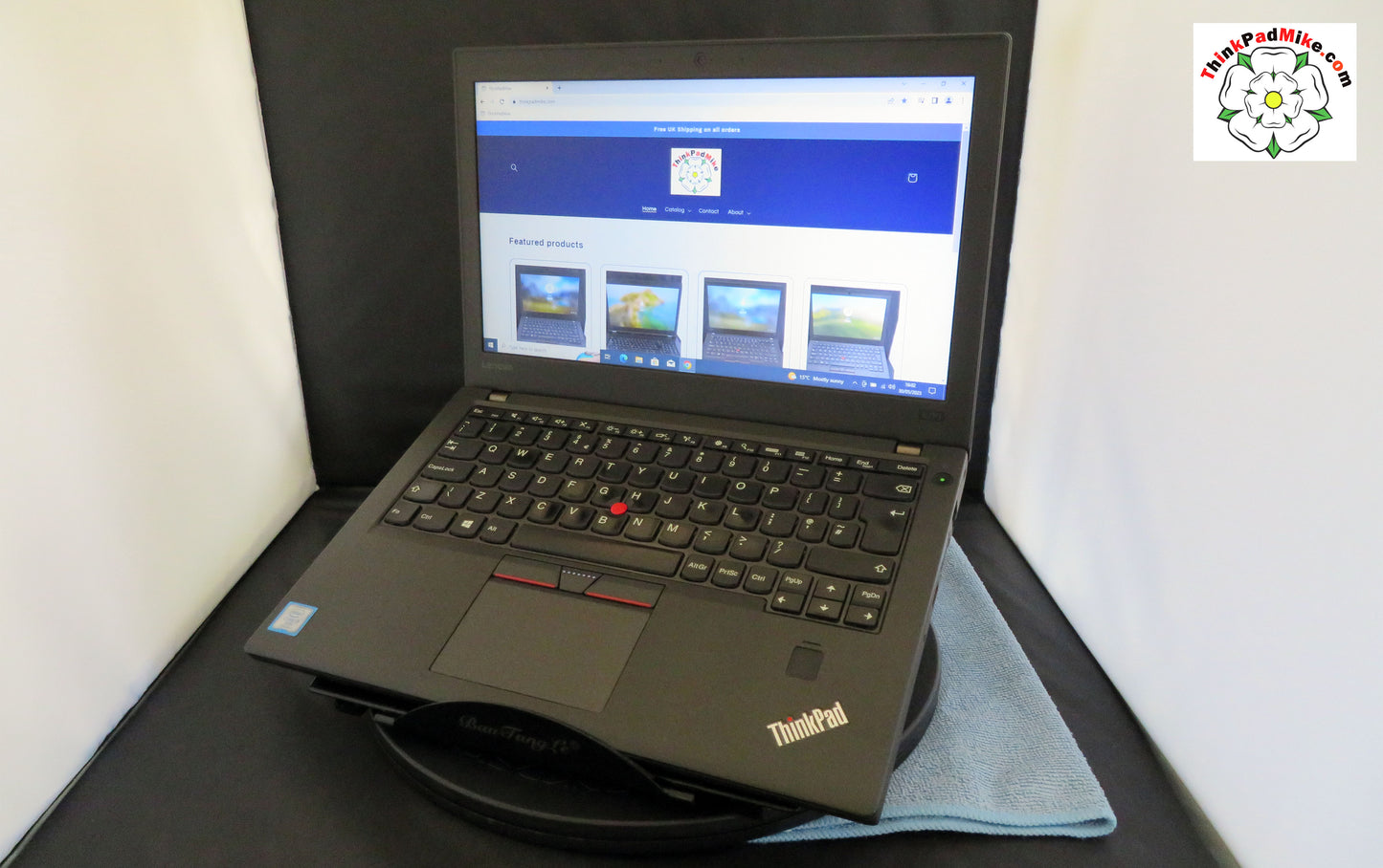 Lenovo ThinkPad x270 i5 7300U 2.6Ghz 8GB RAM 256GB SSD 2 BATTERIES WIN10 (737)