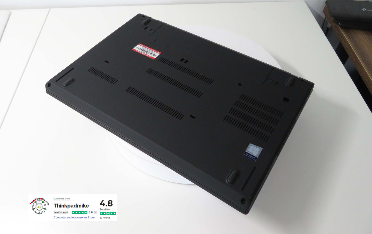 Lenovo ThinkPad T480 i7 8550U 32GB RAM 2 x 256GB SSDs IPS SCREEN B\L KB (1195)