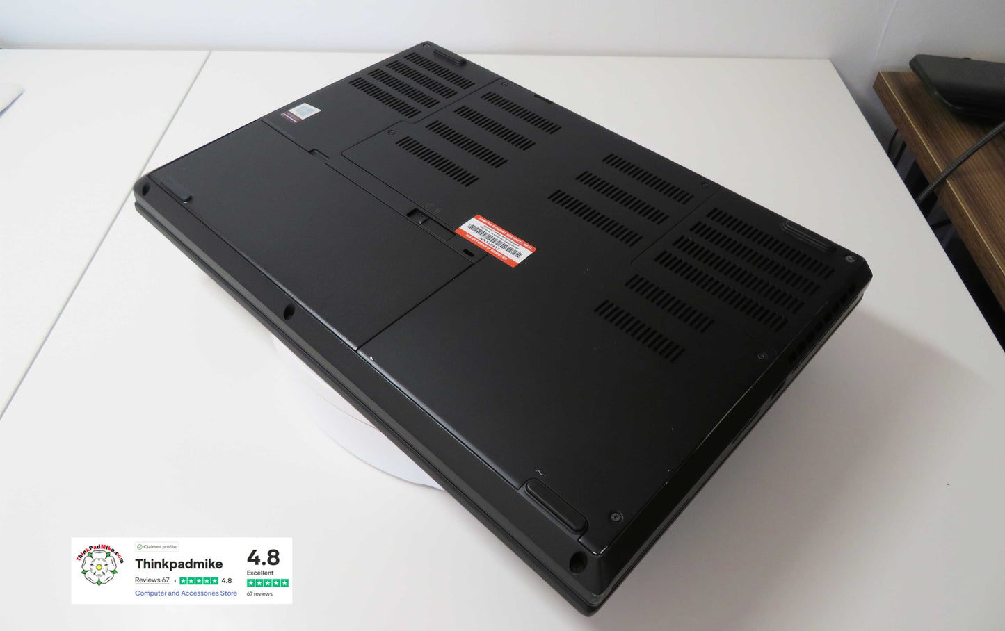 Lenovo ThinkPad P52 i7 *HEX CORE* 8850H 2.6Ghz 64GB RAM 512GB + 128GB IPS B\L KB NVIDIA P2000 WIN11 (1041)