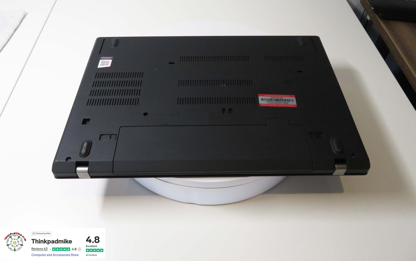 Lenovo ThinkPad T480 i5 8350U 32GB RAM 256GB SSD IPS SCREEN WIN11 (1190)