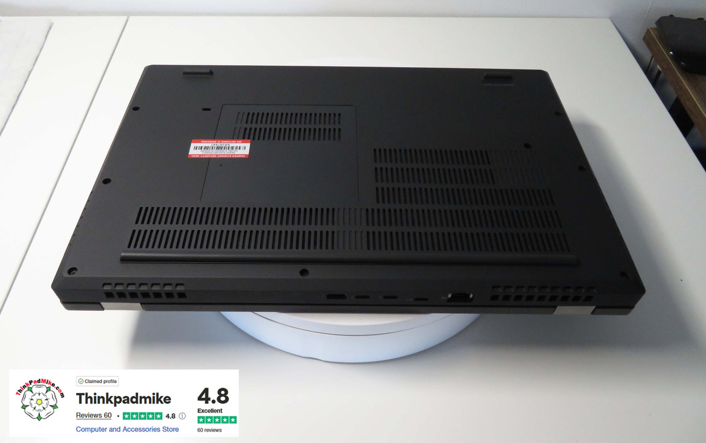 Lenovo ThinkPad P15 i7 10850H *6 CORE* 64GB RAM 512GB SSD IPS NVIDIA T2000 WIN11 (1168)