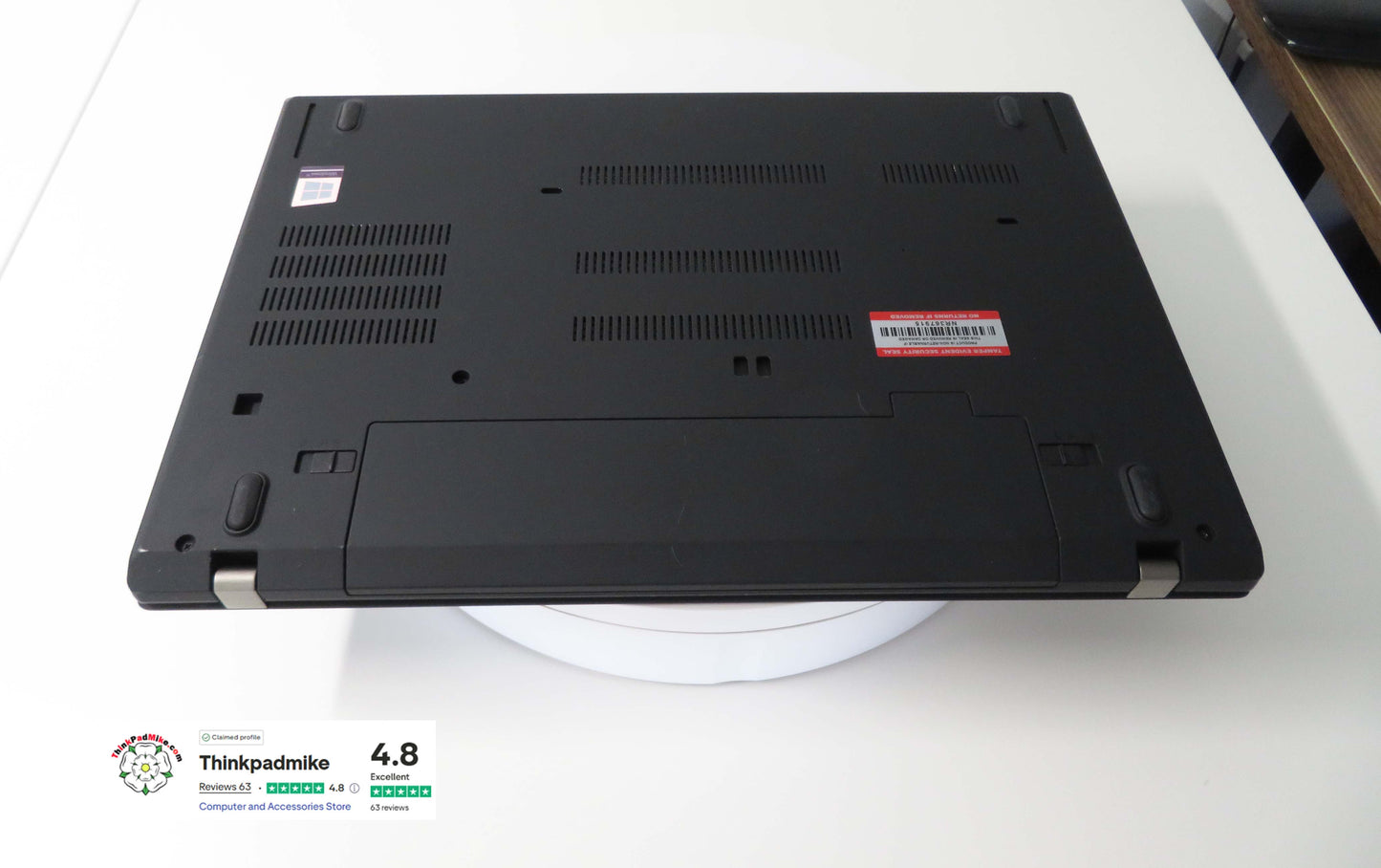 Lenovo ThinkPad T480 i7 8550U 32GB RAM 2 x 256GB SSDs IPS SCREEN B\L KB (1195)