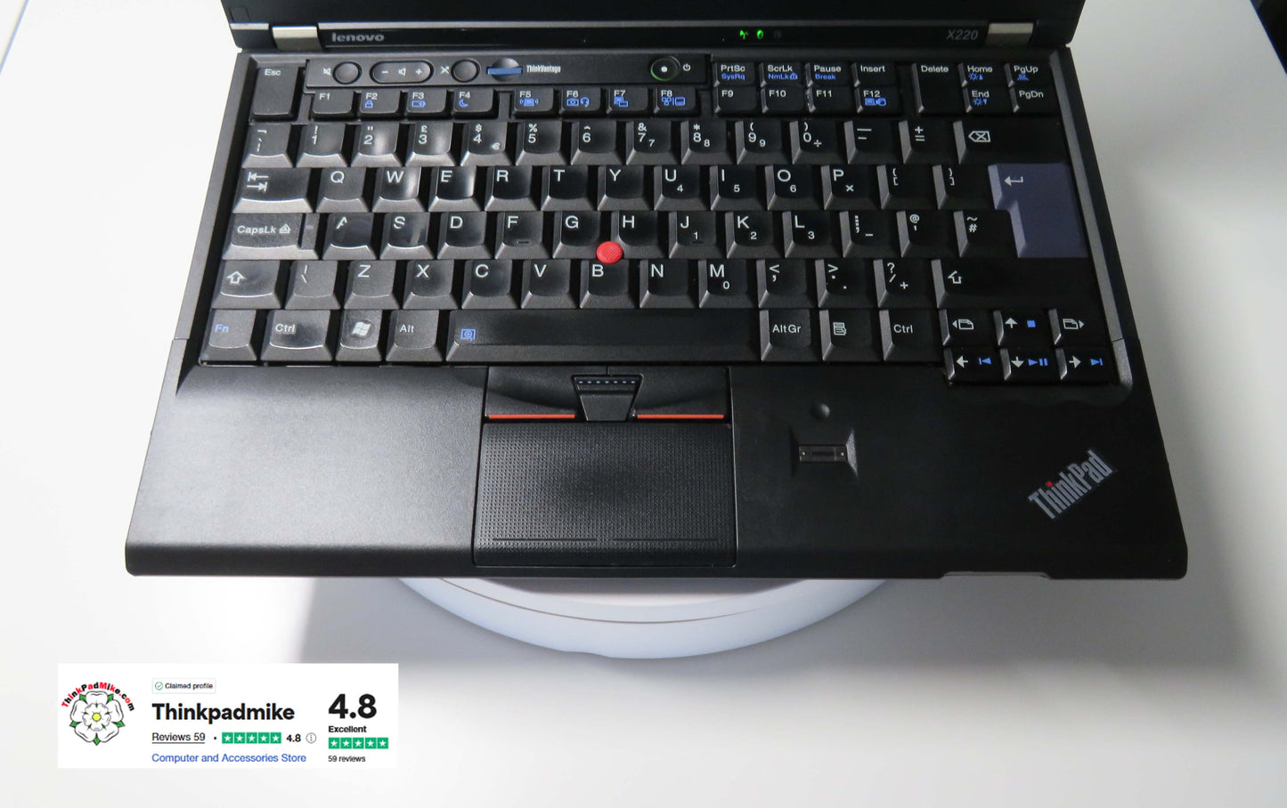 Lenovo ThinkPad x220 i7 2640M 2.8Ghz 16GB RAM 240GB SSD WIN10 (1135)