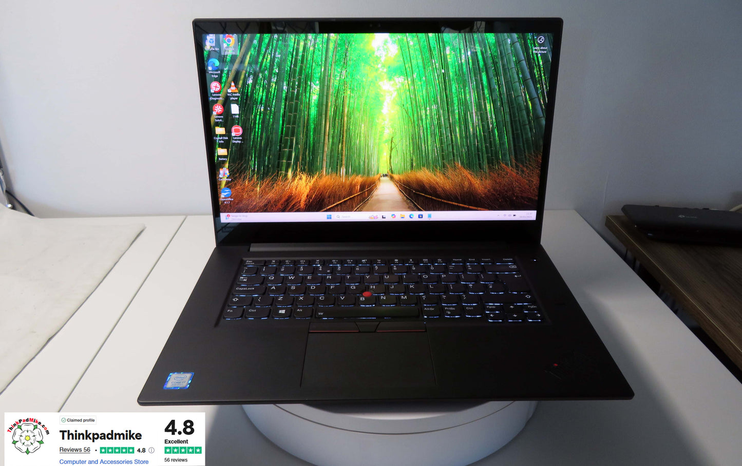 Lenovo ThinkPad x1 Extreme i7 *HEX CORE* 8750H 2.20Ghz 32GB RAM 512GB IPS UHD TOUCH NVIDIA GTX 1050 (1148)