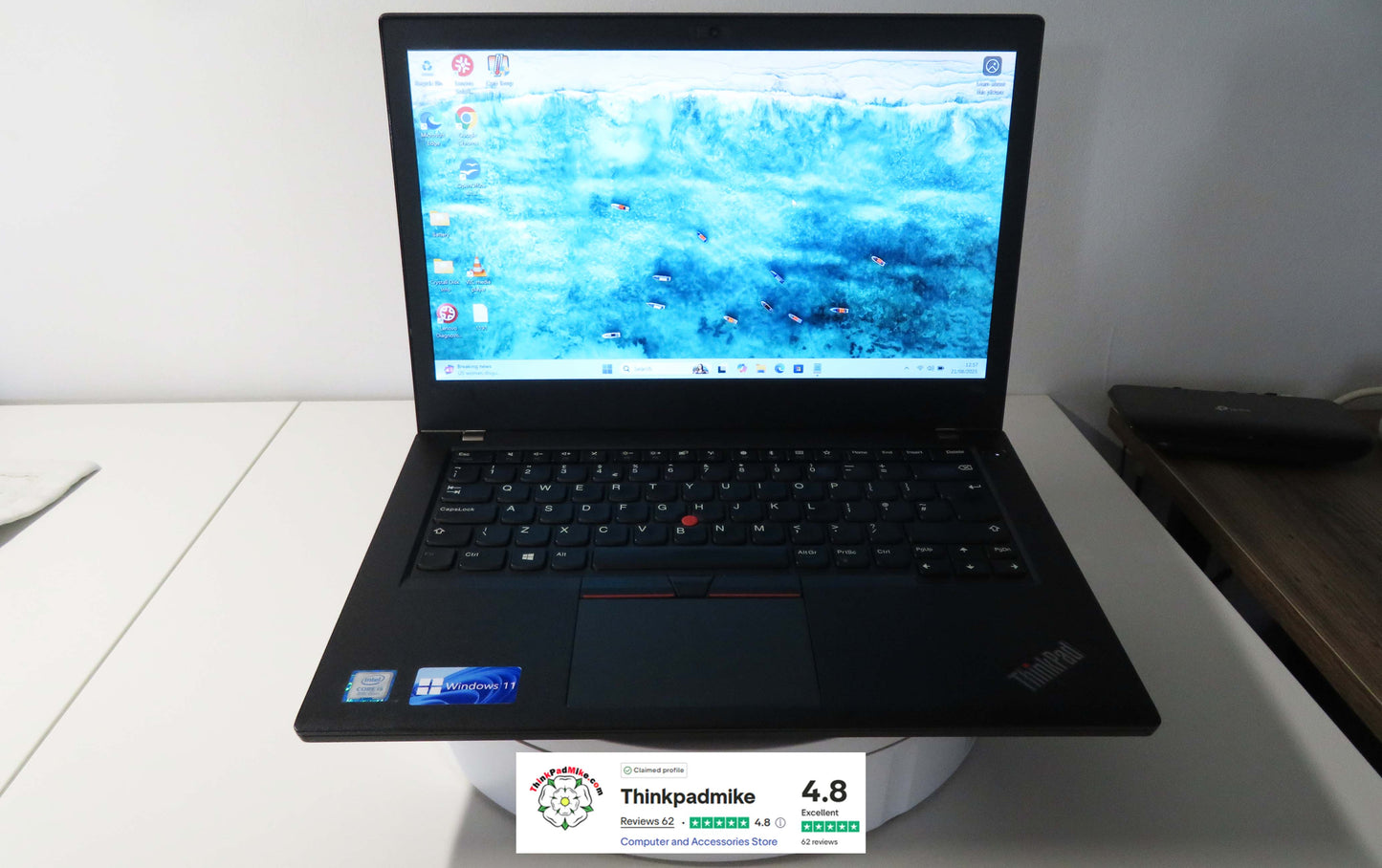 Lenovo ThinkPad T480 i5 8250U 16GB RAM 256GB SSD IPS SCREEN WIN11 (1191)