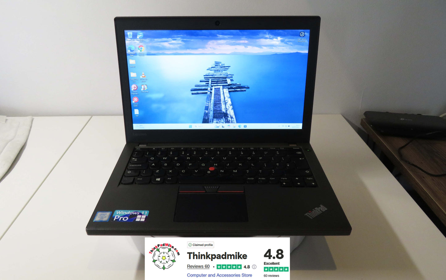 Lenovo ThinkPad x270 i5 6200U 2.3Ghz 16GB RAM 256GB SSD (1067)