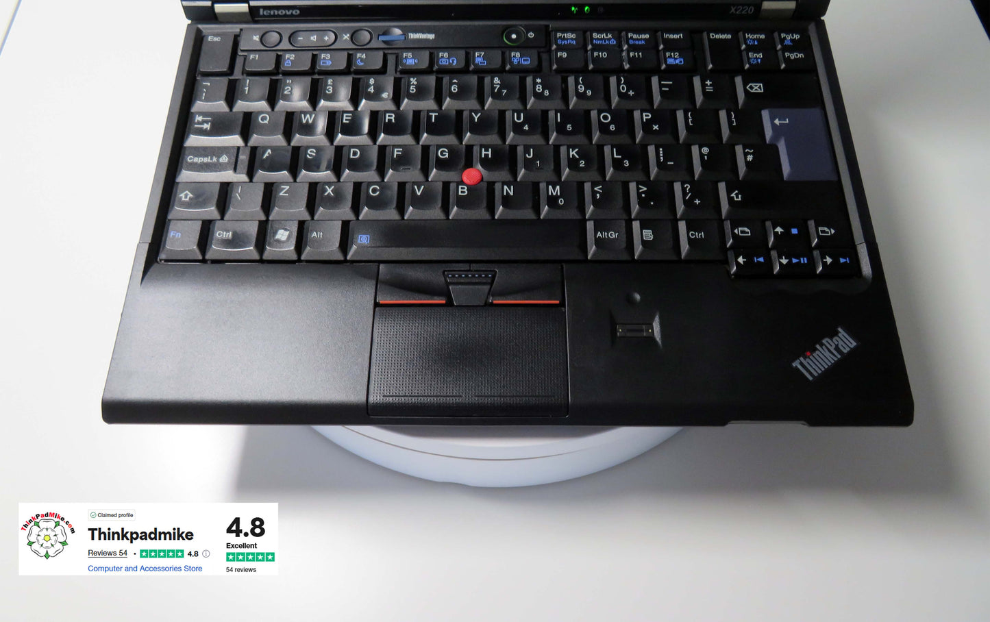 Lenovo ThinkPad x220 i7 2640M 2.8Ghz 16GB RAM 240GB SSD WIN10 (1135)