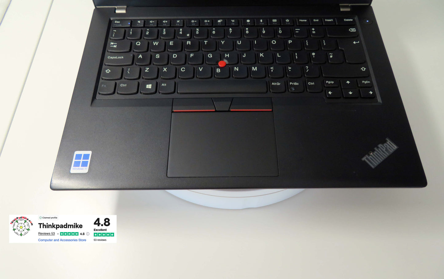 Lenovo ThinkPad T480 i5 8250U 16GB RAM 256GB SSD IPS SCREEN WIN11 (1139)