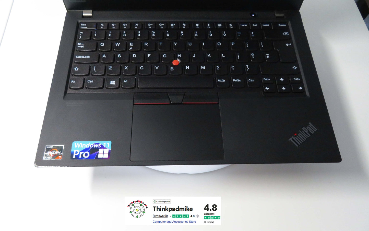 Lenovo ThinkPad T14 AMD Ryzen 7 Pro 8 CORE 32GB RAM 256GB SSD IPS FHD SCREEN (1175)