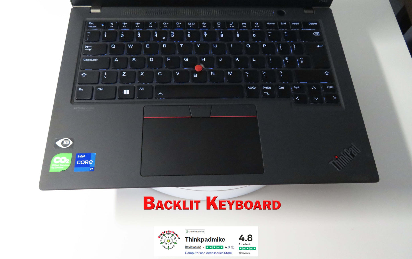 Lenovo ThinkPad P14s i7 1260P **12 Core** 32GB RAM 512GB SSD IPS NVIDIA T550 WIN11 (1192)