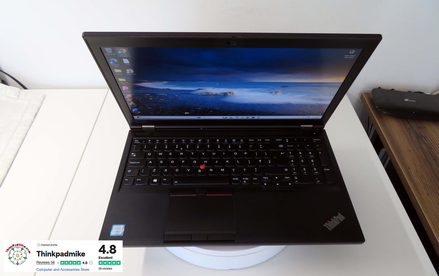 Lenovo ThinkPad P53 i7 *6 CORE* 9750H 2.6Ghz 64GB RAM 512GB IPS B\L KB NVIDIA T2000 (1145)