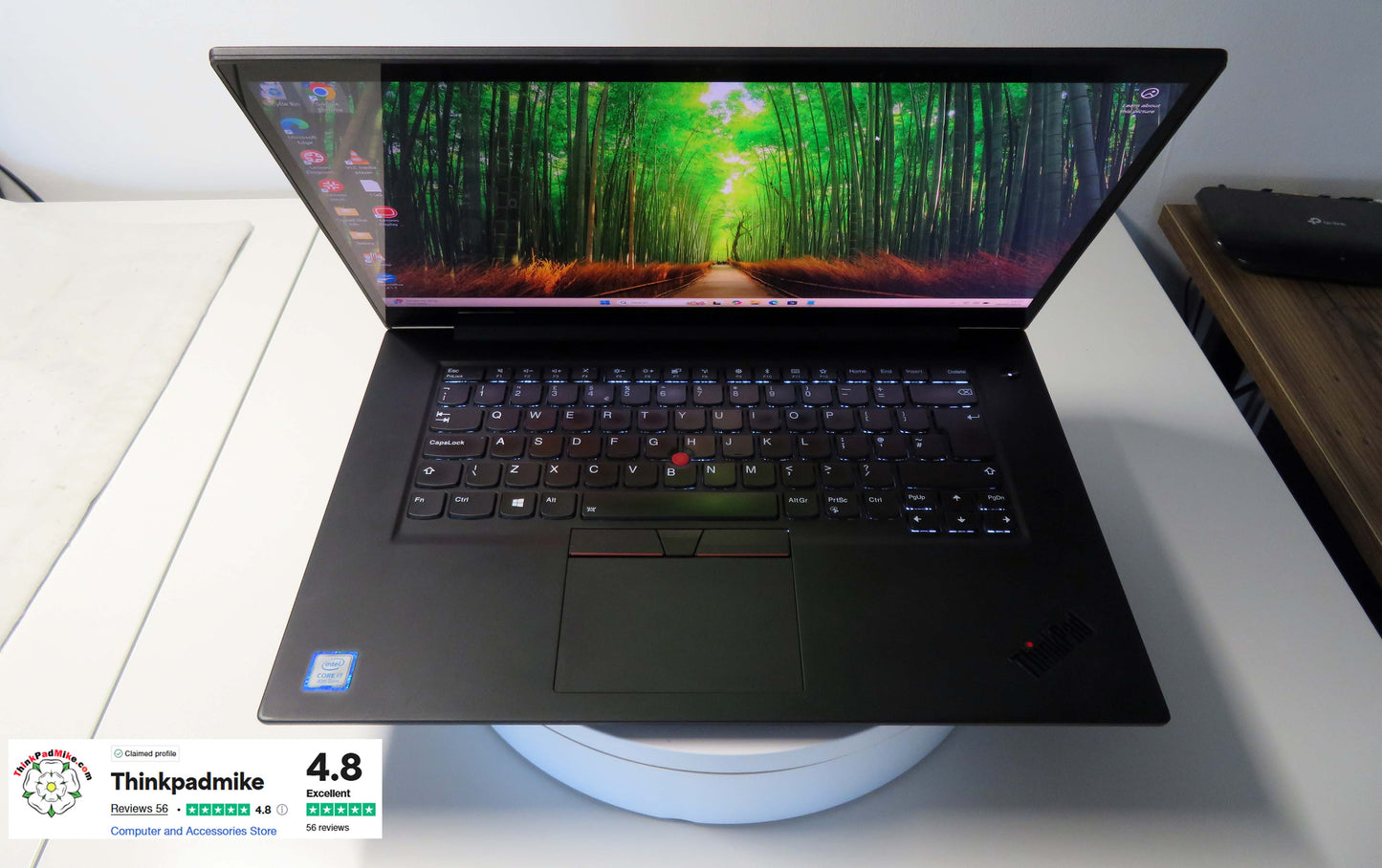 Lenovo ThinkPad x1 Extreme i7 *HEX CORE* 8750H 2.20Ghz 32GB RAM 512GB IPS UHD TOUCH NVIDIA GTX 1050 (1148)