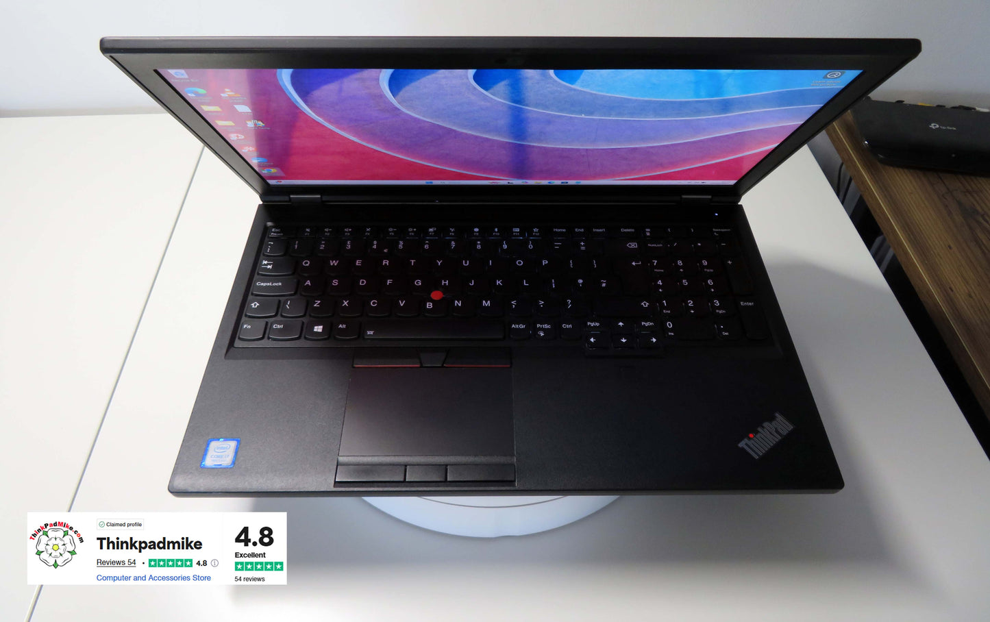 Lenovo ThinkPad P53 i7 *HEX CORE* 9750H 2.6Ghz 64GB RAM 512GB IPS B\L KB NVIDIA T2000 (1140)