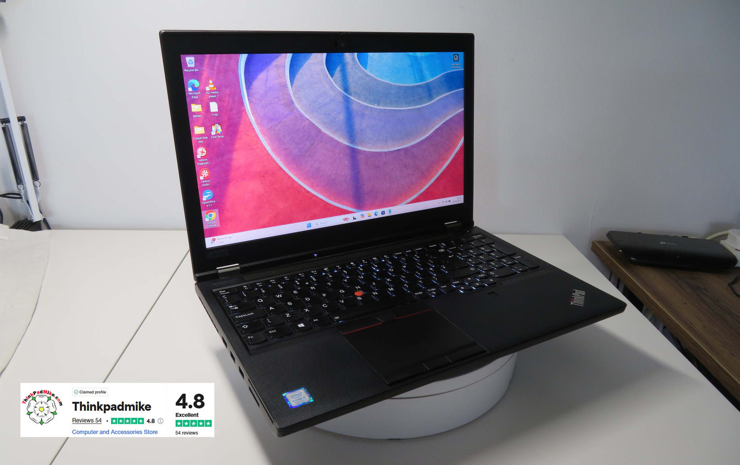 Lenovo ThinkPad P53 i7 *HEX CORE* 9750H 2.6Ghz 64GB RAM 512GB IPS B\L KB NVIDIA T2000 (1140)