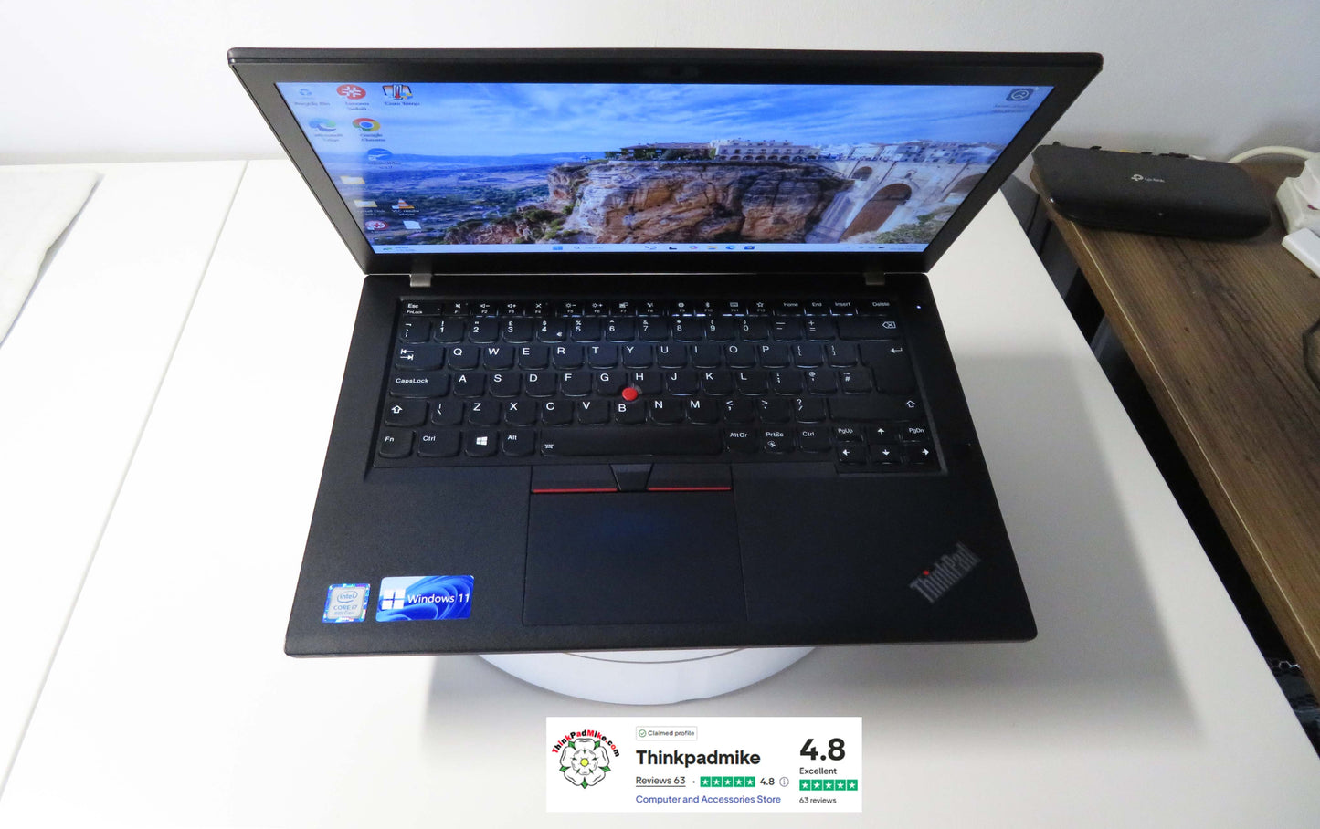 Lenovo ThinkPad T480 i7 8550U 64GB RAM 256GB SSD IPS SCREEN B\L KB (1184)