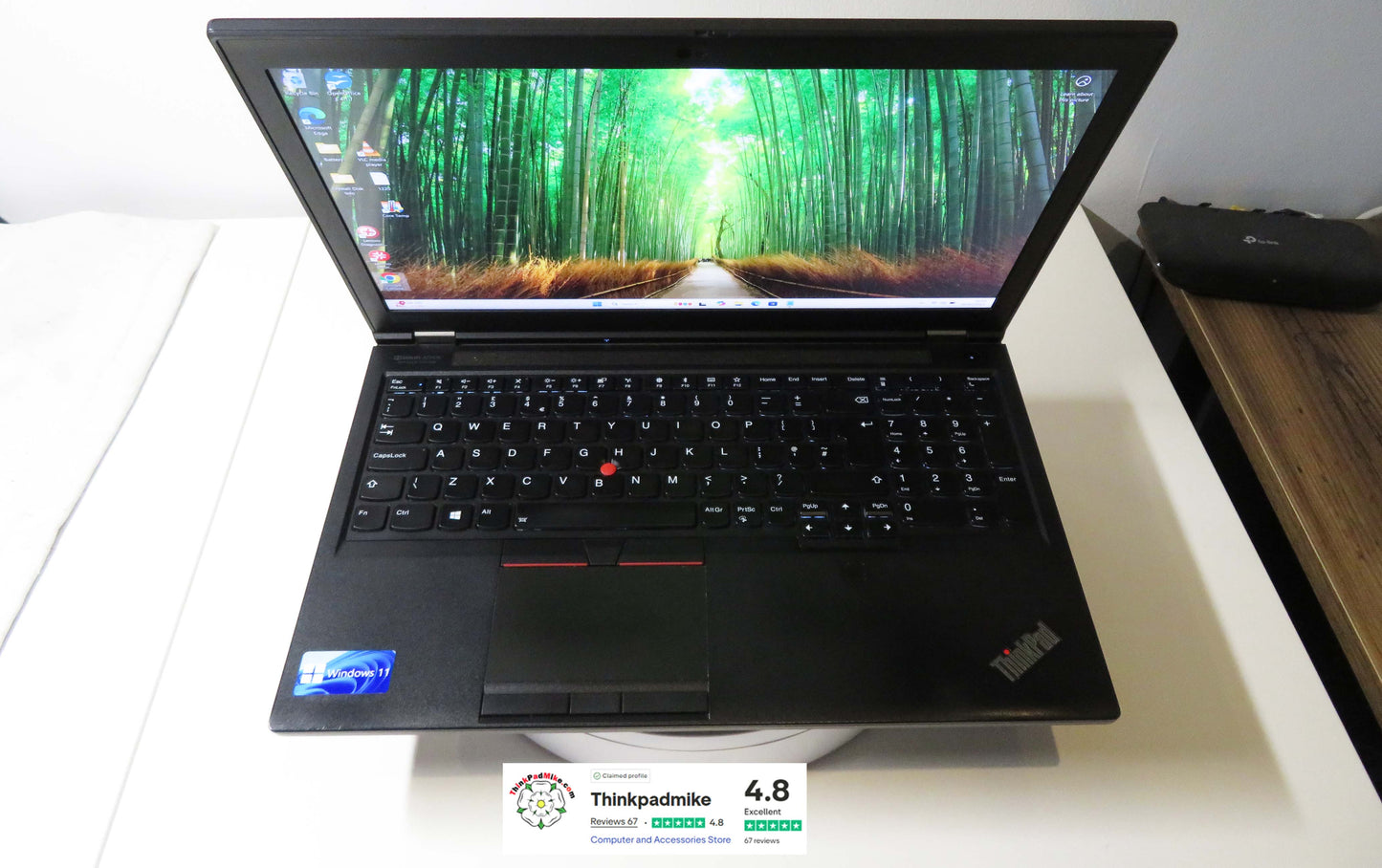 Lenovo ThinkPad P53 i7 *HEX CORE* 9850H 2.6Ghz 40GB RAM 512GB + 512GB IPS B\L KB NVIDIA T2000 (1220)