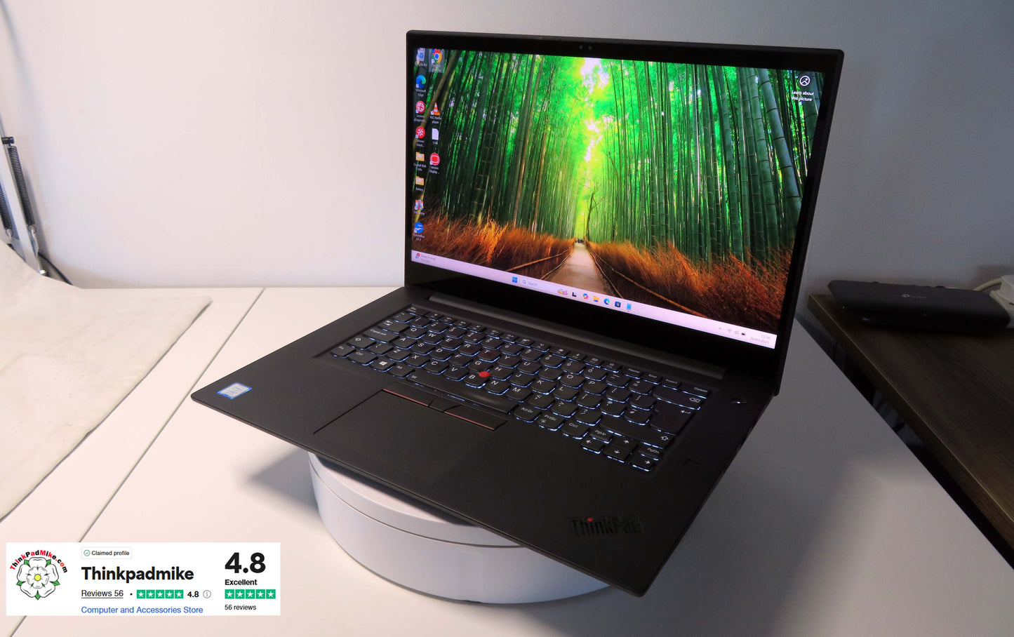 Lenovo ThinkPad x1 Extreme i7 *HEX CORE* 8750H 2.20Ghz 32GB RAM 512GB IPS UHD TOUCH NVIDIA GTX 1050 (1148)