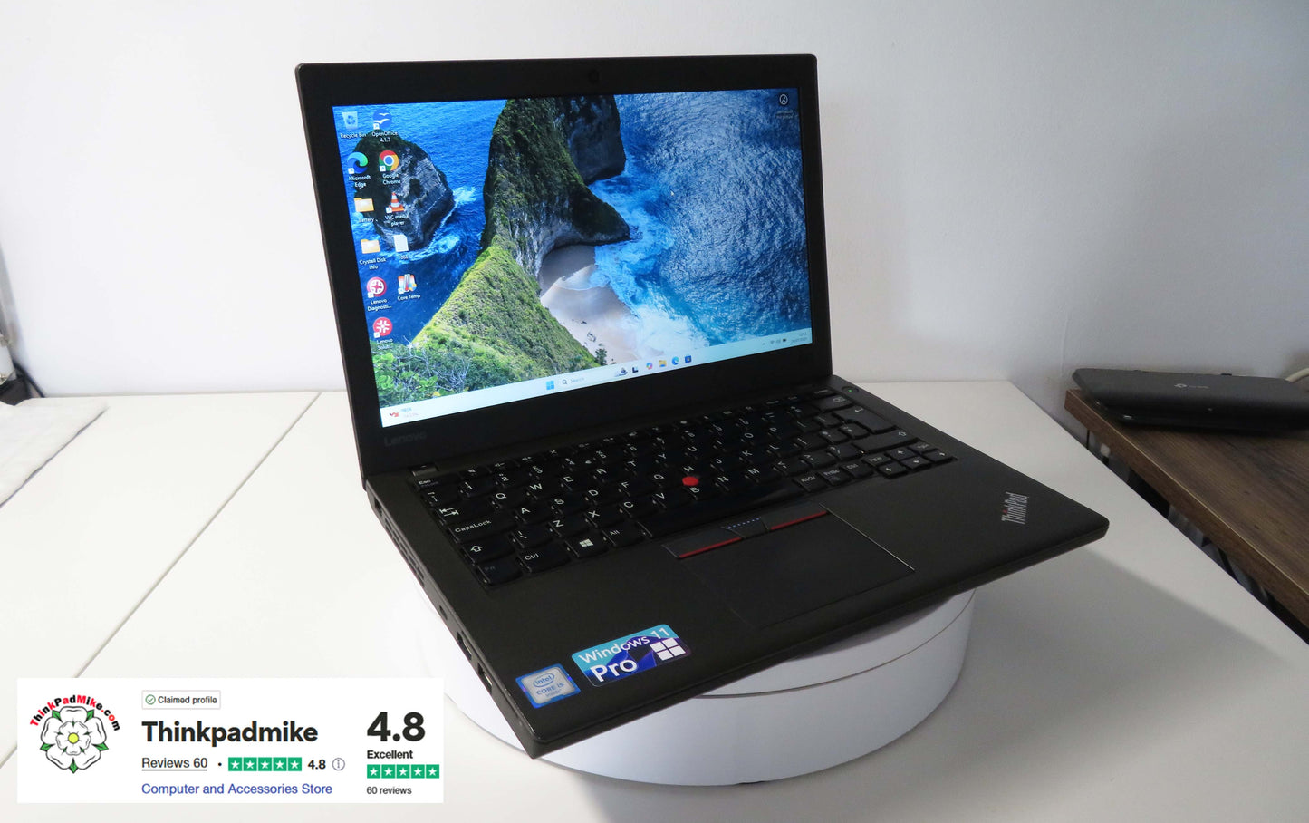 Lenovo ThinkPad x270 i5 6200U 2.3Ghz 16GB RAM 256GB SSD (1068)