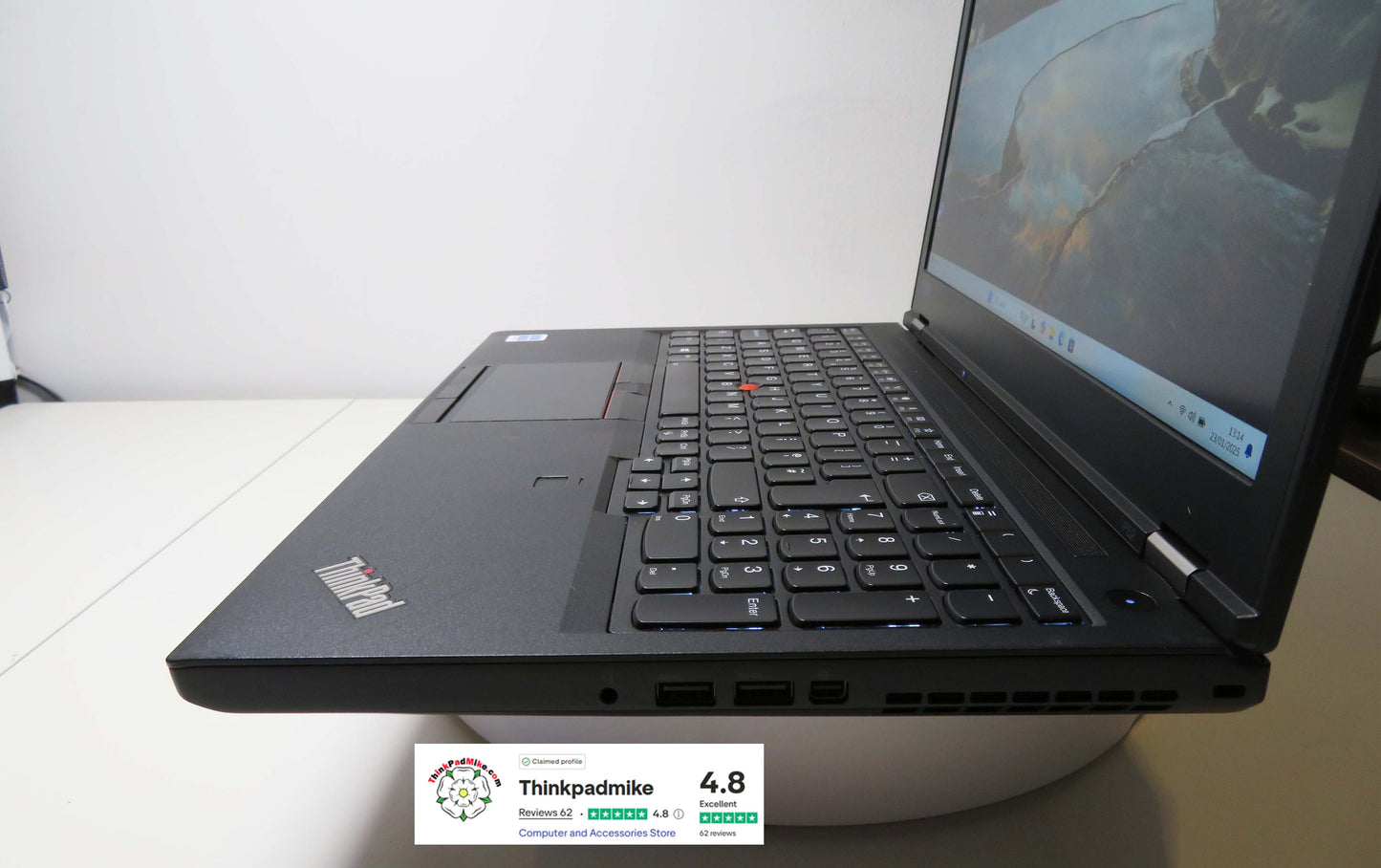 Lenovo ThinkPad P52 i7 *HEX CORE* 8750H 2.20Ghz 32GB RAM 256GB+512GB+256GB+500GB IPS B\L KB NVIDIA P1000 (1097)