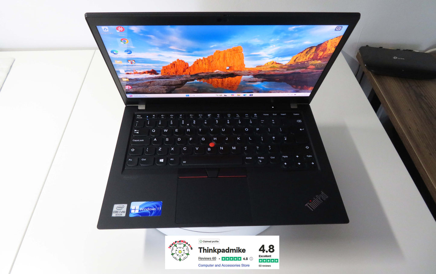Lenovo ThinkPad T14 i7 10610U 32GB RAM 256GB SSD IPS UHD SCREEN NVIDIA MX330 (1188)