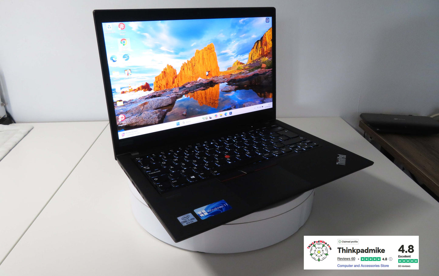 Lenovo ThinkPad T14 i7 10610U 32GB RAM 256GB SSD IPS UHD SCREEN NVIDIA MX330 (1188)