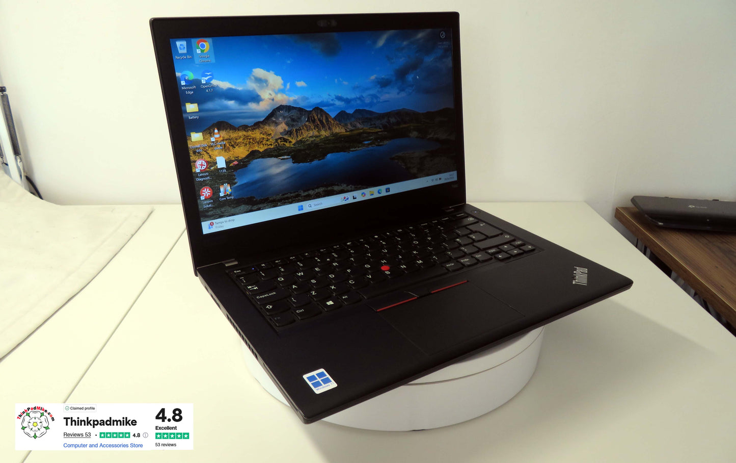 Lenovo ThinkPad T480 i5 8250U 16GB RAM 256GB SSD IPS SCREEN WIN11 (1139)