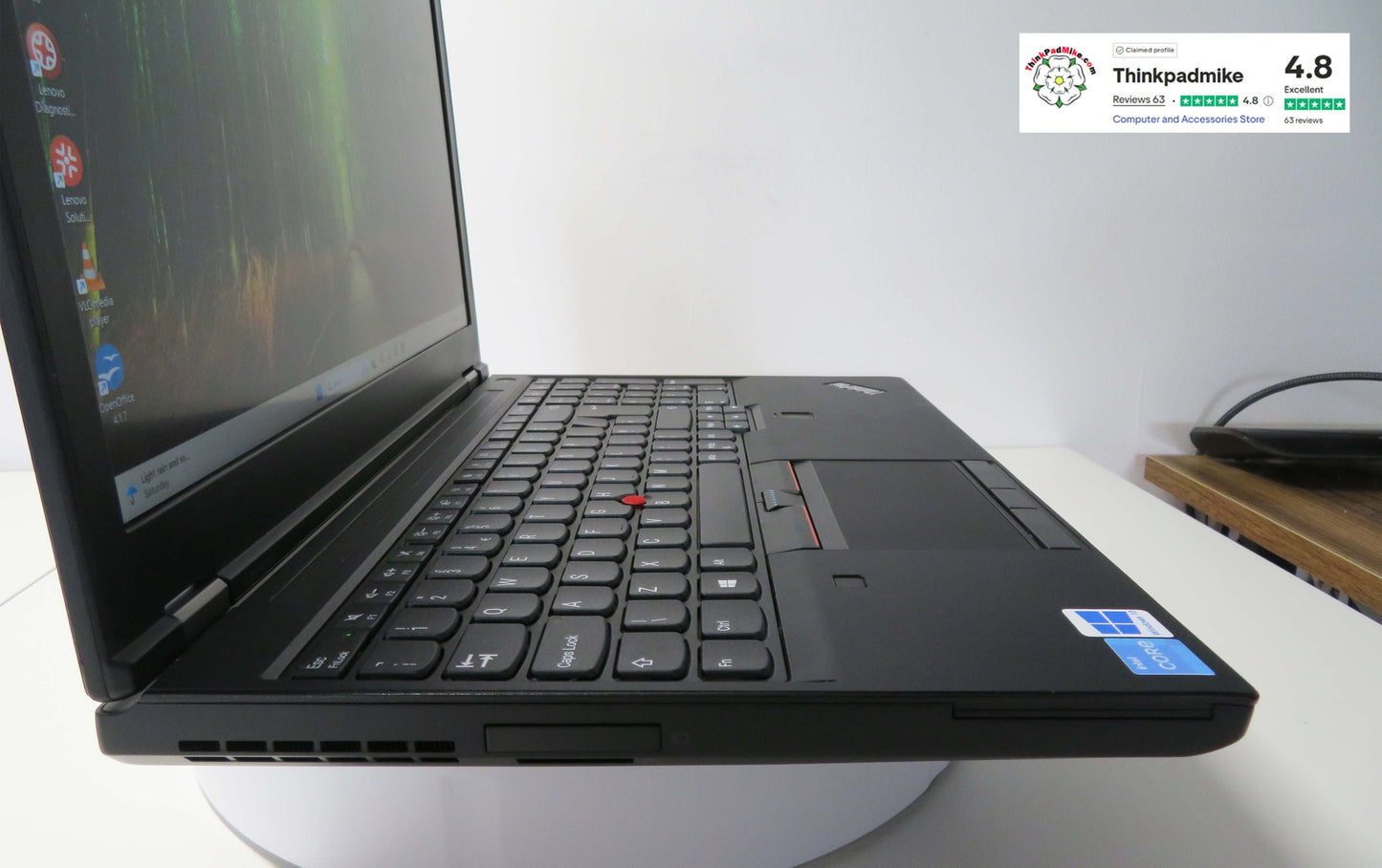 Lenovo ThinkPad P50 i7 6820HQ 48GB RAM 256GB SSD IPS NVIDIA M1000M (1105)