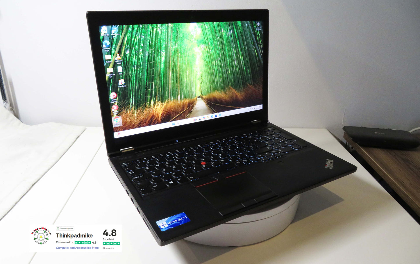 Lenovo ThinkPad P53 i7 *HEX CORE* 9850H 2.6Ghz 40GB RAM 512GB + 512GB IPS B\L KB NVIDIA T2000 (1220)