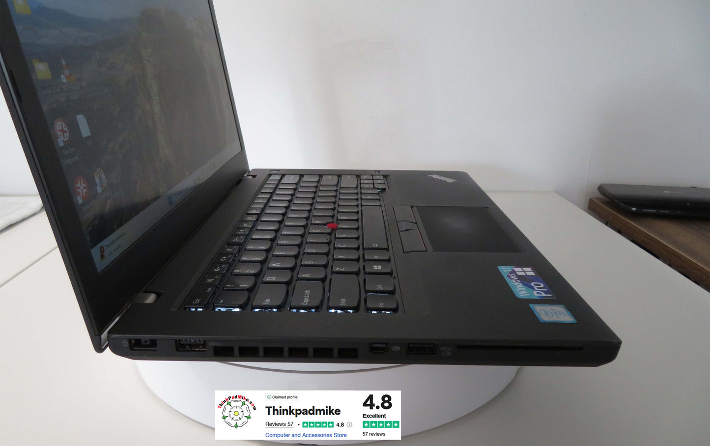 Lenovo ThinkPad T460 i7 6600U 2.6Ghz 16GB RAM 240GB SSD IPS Screen B\L KB (797)