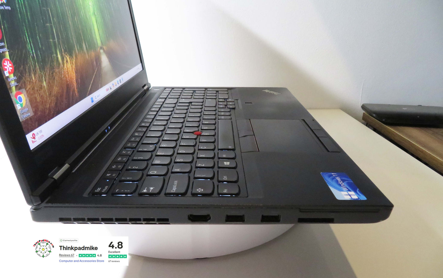 Lenovo ThinkPad P53 i7 *HEX CORE* 9850H 2.6Ghz 40GB RAM 512GB + 512GB IPS B\L KB NVIDIA T2000 (1220)