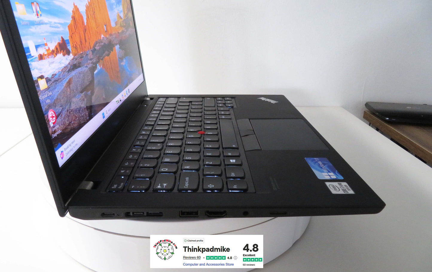 Lenovo ThinkPad T14 i7 10610U 32GB RAM 256GB SSD IPS UHD SCREEN NVIDIA MX330 (1188)