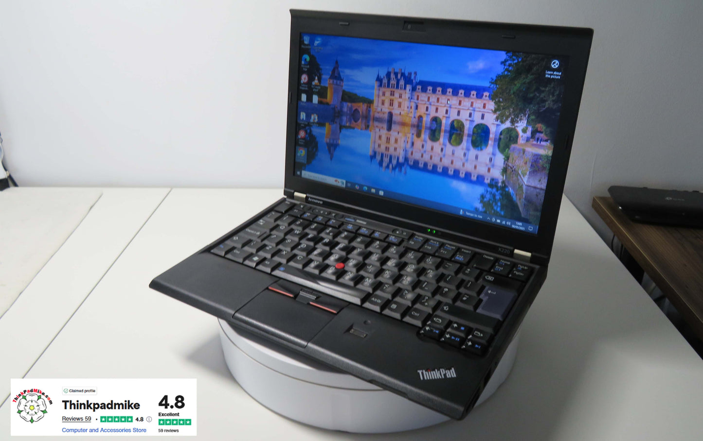 Lenovo ThinkPad x220 i7 2640M 2.8Ghz 16GB RAM 240GB SSD WIN10 (1135)