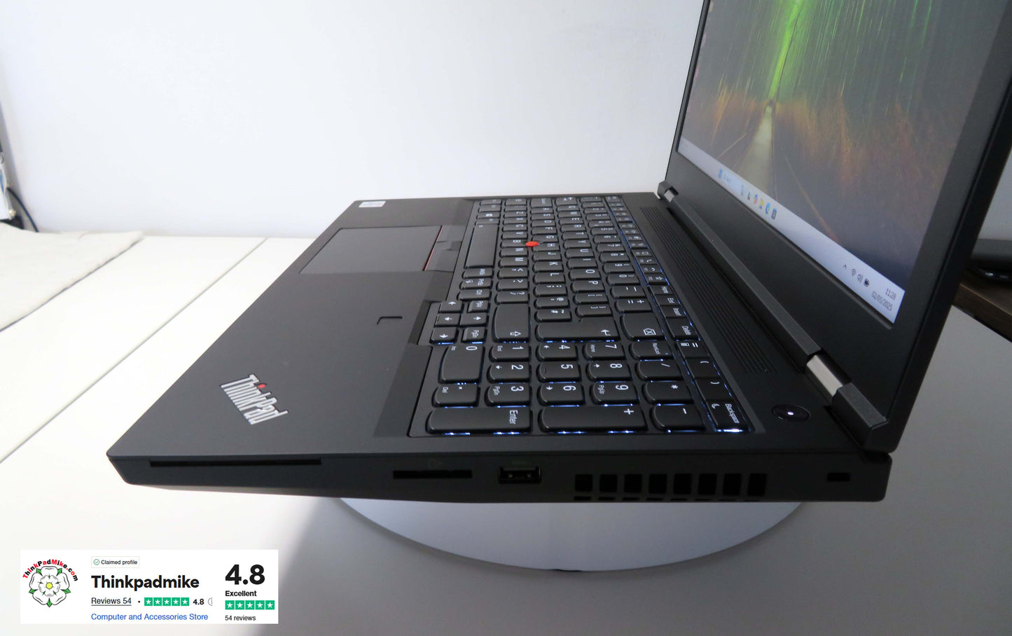 Lenovo ThinkPad P15 i7 10850H *6 CORE* 64GB RAM 512GB + 512GB SSDs IPS NVIDIA T2000 WIN11 (1142)
