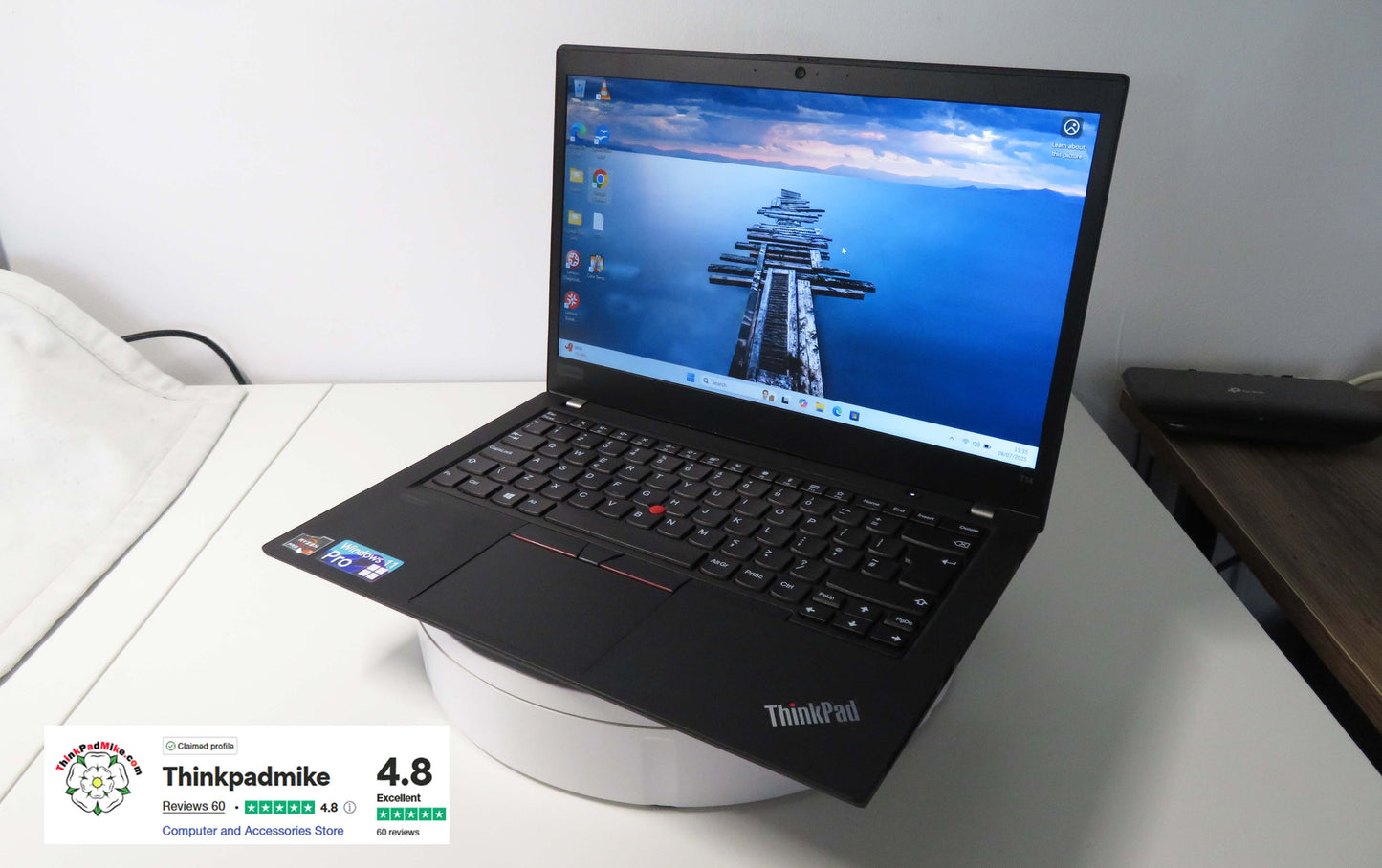 Lenovo ThinkPad T14 AMD Ryzen 7 Pro 8 CORE 32GB RAM 256GB SSD IPS FHD SCREEN (1176)