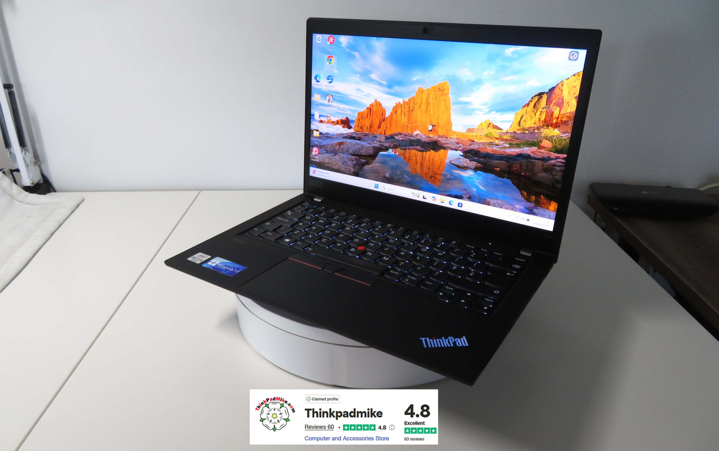 Lenovo ThinkPad T14 i7 10610U 32GB RAM 256GB SSD IPS UHD SCREEN NVIDIA MX330 (1188)