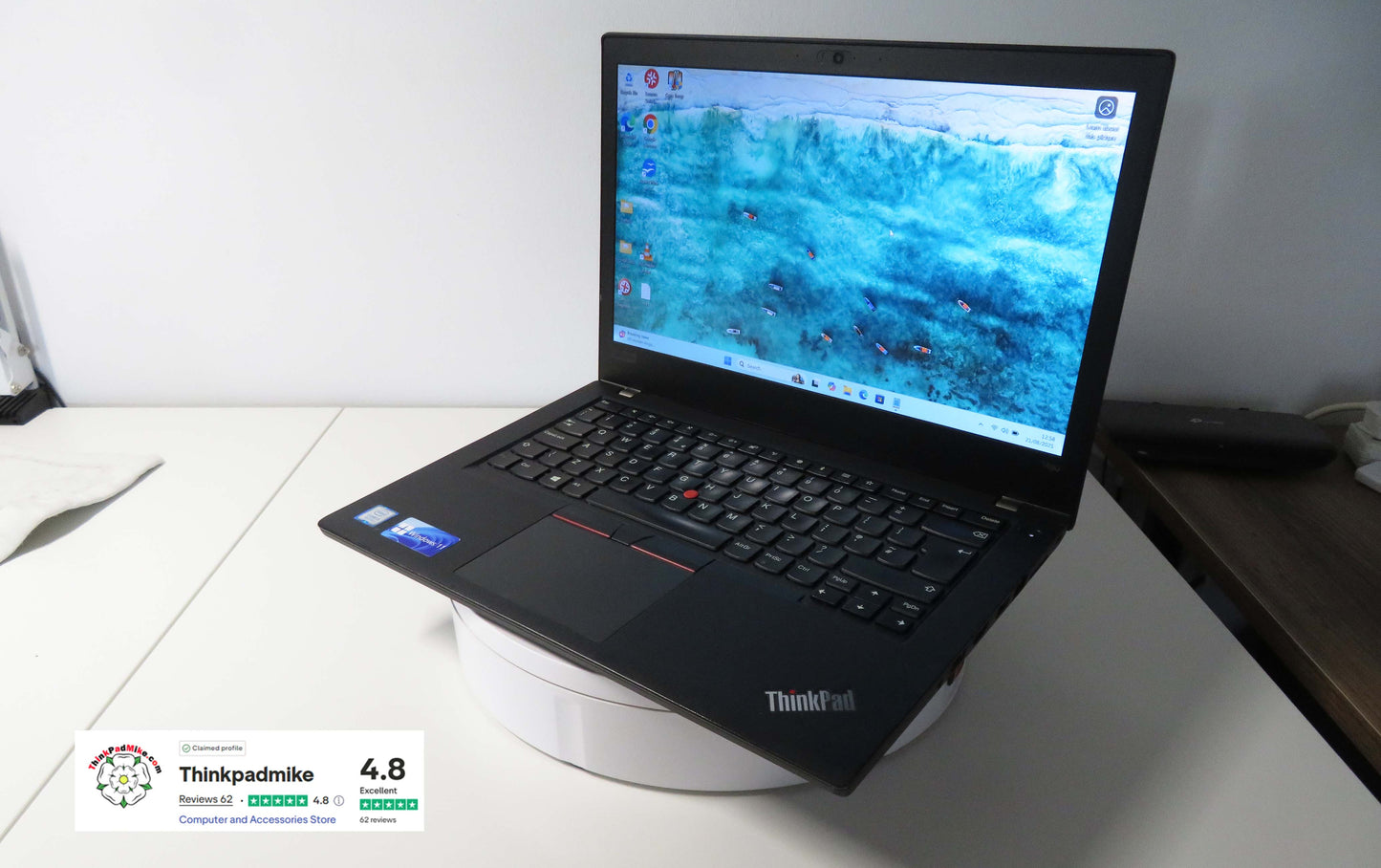 Lenovo ThinkPad T480 i5 8250U 16GB RAM 256GB SSD IPS SCREEN WIN11 (1191)