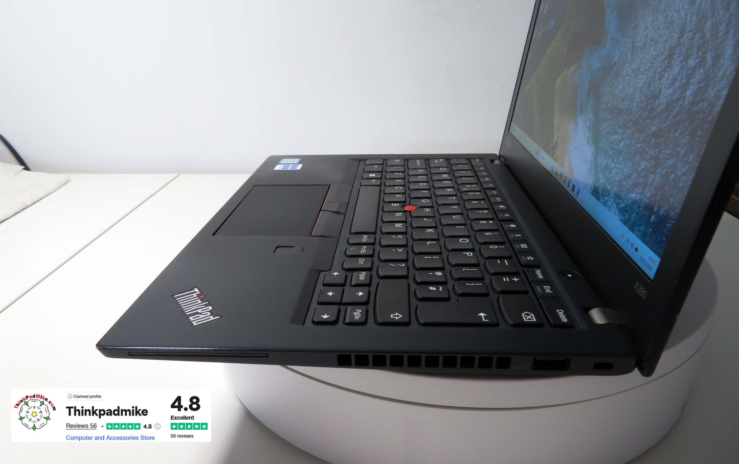 Lenovo ThinkPad x280 i5 8250U 1.6Ghz 8GB RAM 256GB SSD IPS Touch Screen (727)