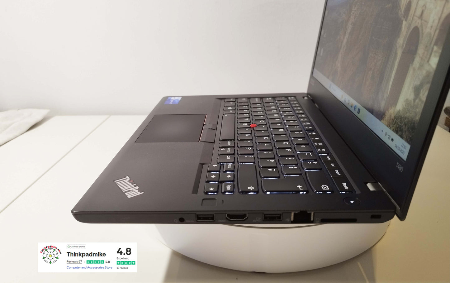Lenovo ThinkPad T480 i5 8250U 32GB RAM 256GB SSD IPS TOUCH SCREEN (1214)